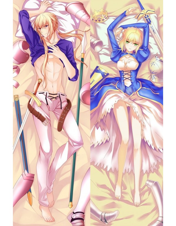 Gilgamesh & Saber Fate Grand Order Anime Body Pillow
