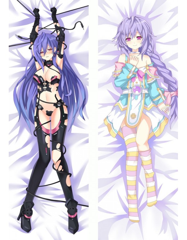 Iris Heart & Plutia Hyperdimension Neptunia Anime Body Pillow