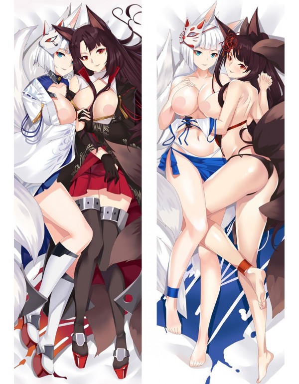 Kaga & Akagi Azur Lane dakimakura Anime Body P...