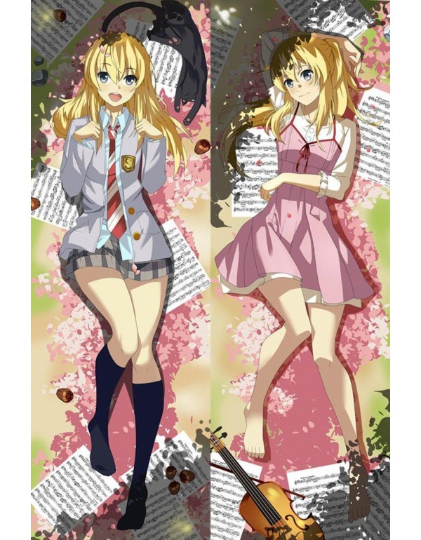 Kaori Miyazono Your Lie in April 67050 EU Anime Body Pillow